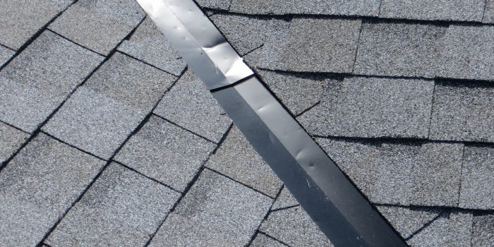 Calgary Hail Insurance Roof Flashing Valley Damage